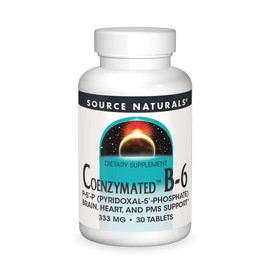 Source Naturals Coenzymated B-6 300mg, Promotes a Healthy Nervous System,30 Tablets