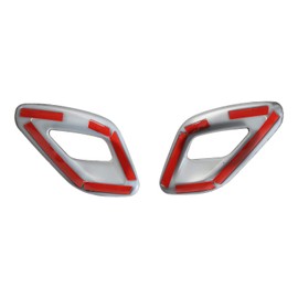 for Challenger Inner Door Handle Cover Trim Accessories for Dodge Challenger 2015-2023 (Carbon Fiber Black Style,ABS,2Pcs/Set)