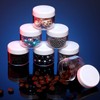 Juego de 20 tarros redondos de plástico para cosméticos con