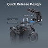 Nitze NATO Top Handle,Camera Cage Handgrip with Built-in NATO Rail,
