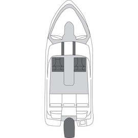 Carver Industries 78004 Polyflex V Hull Tri 17 ft-19 ft-Cover