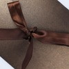 4 Pack Kraft Paper Envelopes with Ribbons, 22 * 10.9