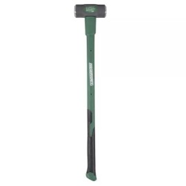 Masterforce 8 Lb Fiberglass Sledge Hammer Tempered Steel Head 34" Handle Post Stake Pounding