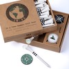 Green Swing Bamboo Golf Tees & Compass Ball Markers |