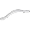 Elements 3108PC Gatsby Collection 5.25 Inch Round Footed Cabinet Pull,