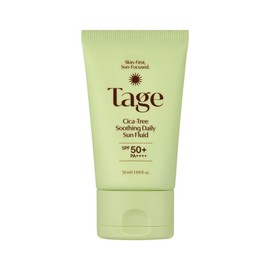 [Tage] Tage Cicatri Soothing Daily Sunfluid SPF50+ PA++++ |Soothing sunscreen |Hwajulmeok Sun Cream |, 1, 50ml / [Tage] 테이지 시카트리 수딩 데일리 선플루이드 SPF50+ PA++++ | 진정 선크림 | 화잘먹 선크림 |, 1개, 50ml