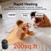 AUBKN Space Heater, AUBKN Small Portable Electric Heaters for Indoor