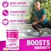 Magnesium Glycinate 500mg with High-Potency Vitamin D3 10,000 IU &