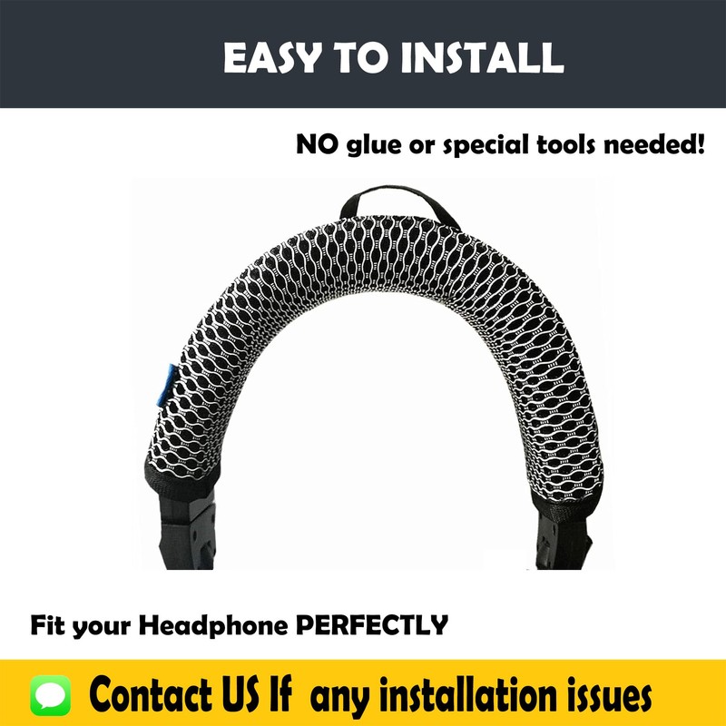 LS35X Headband Cushion Replacement for LucidSound LS35X/LS50X/LS20/LS25/LS25bk/LS30/LS31/LS40/LS41 Headsets Ear Cushions