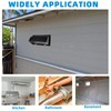 Microwave Vent Range Hood Vent Wall Vent Cap for Microwave