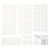 132 Pcs Non-Slip Self-Adhesive Silicone Furniture Pads