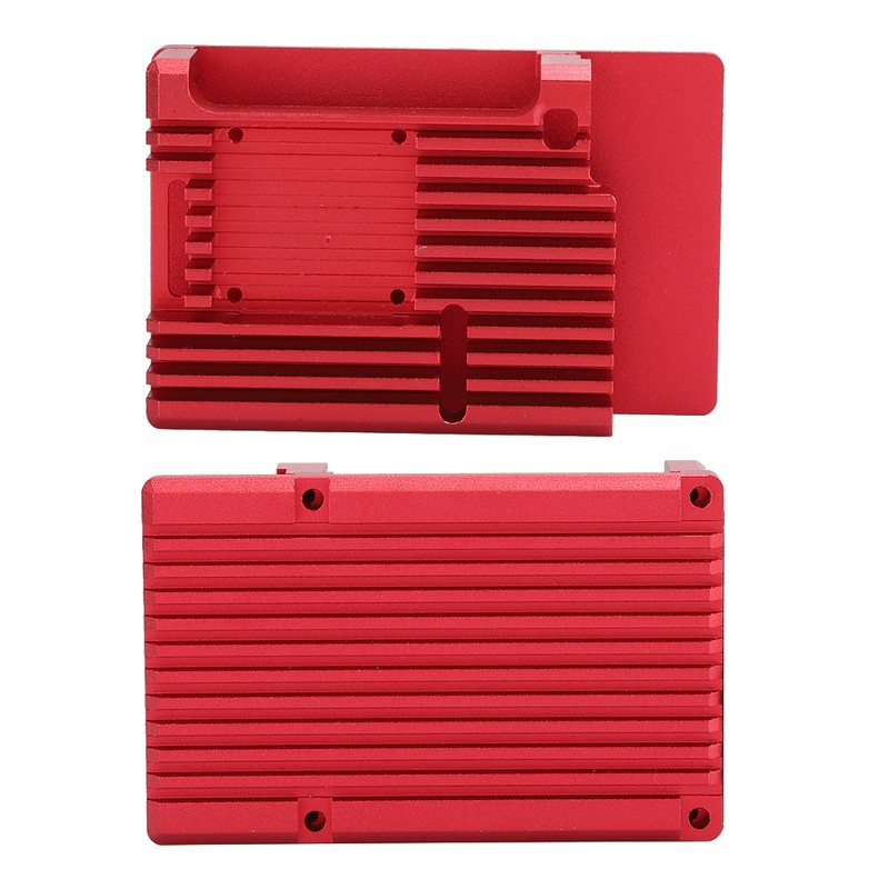 Case for Raspberry Pi 4 Aluminum Alloy Protective Enclosure with