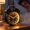 4 Inch Twin Bell Alarm Clock for Bedroom – Loud