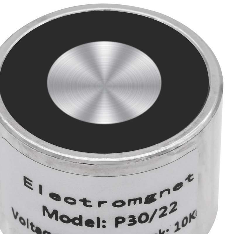 Uxney DC 12V 100N 22LB/10kg Sucker Electromagnet Magnet Lifting Cylinder