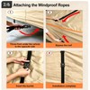 Car Cover Straps Wind Protector, Heavy Duty Tie Down, For