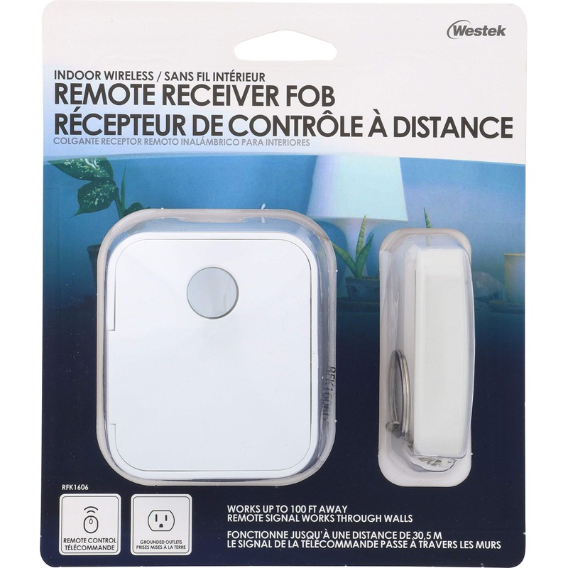 Westek WESTEK RFK106LC REMOTE SWITCH, White