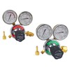 JZWELD Oxygen & Acetylene Regulators, CGA540 and CGA510 Inlet Connection