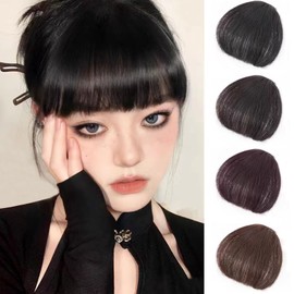 Fuyunohi Bangs Wig, Bangs, Wig, Hairpiece, Partial Wig, Extension, Fluffy, Bangs, Point Wig, Cute, Energetic, Point Wig, Small Face, One Touch Bangs, Costume, Everyday, Supernatural, Cartoon, Black