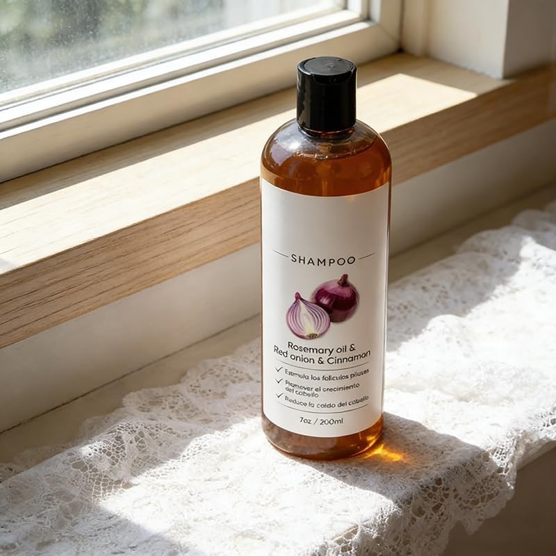 Excellvo Shampoo,Onion Shampoo with Rosemary