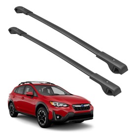 Roof Rack Cross Bars 150lbs Compatible with Subaru Crosstrek 2018-2023/Impreza 2017-2023 Aluminum Crossbars Rails Cargo Rooftop Bike Snowboard Skiboard