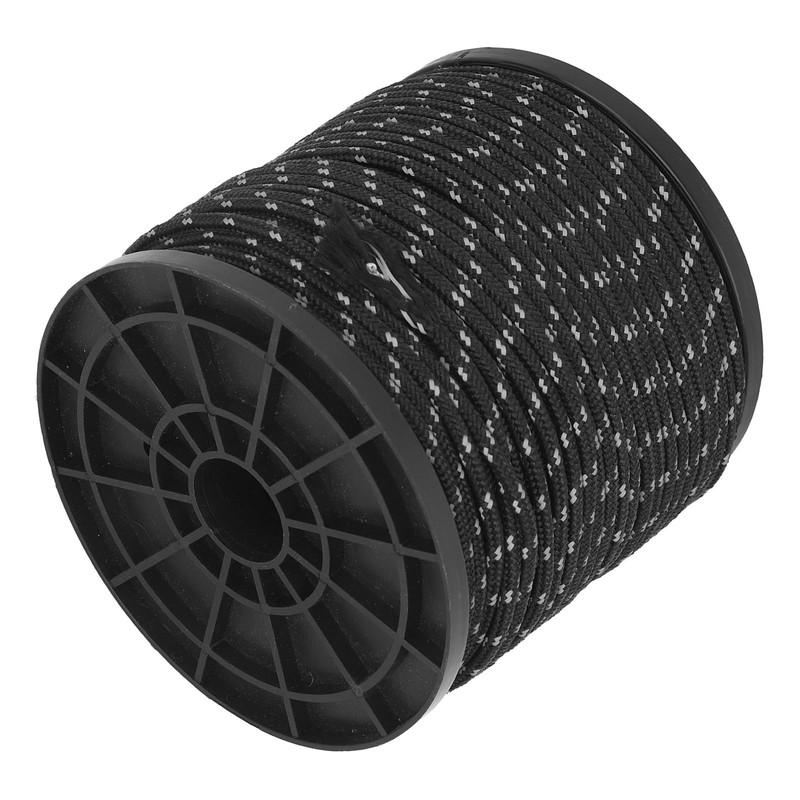 Reflective Camping Rope Texture Weaving 164ft 4mm Polyester Parachute Cord