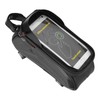 Bike Phone Front Frame Bag Waterproof Reflective Bicycle Phone Mount