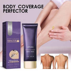 Body Coverage Perfector 2.5 Oz (Natural Radiance) - Leg Makeup, Body Makeup, Tattoo Cover Up Makeup To Cover Veins Waterproof And Sweat Proof No Transfer, Natural Gloss Body Makeup（2pcs）