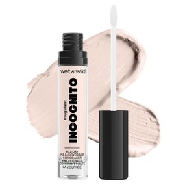 wet n wild wet n wild Mega Last Incognito All-Day Full Coverage Liquid Matte Concealer, Fair Beige, 0.18 Ounce