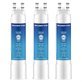 MELULUA Water Filter Replacement for Frigidaire FPPWFU01 Water Filter Compatible with EPPWF01 PureAdvantage PWF-1 1-PACK