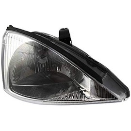 CarLights360: For Ford Focus Headlight Assembly 2000 2001 2002 Passenger Side DOT w/Bulbs For FO2503171 (Trim: LX/Manual/SE/Sony Limited Edition/ZTS/ZTW/ZX3/ZX5)
