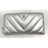 Victoria's Secret Large Wallet Zip-Around (Silver)