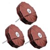 LINE10 Tools 4-inch Sanding Mop Kit, Moulding Flap Wheel Sander