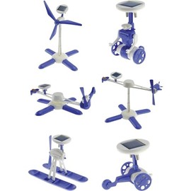 Sol-Expert Group 46013, 6 in 1 Solar Kit – Blue/White