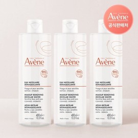 Avene Micellar Cleansing Water 400ml 3pcs / 아벤느 미셀라 클렌징 워터 400ml 3개