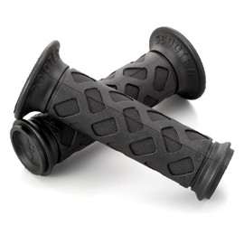 Daytona ProGrip 98126 Motorcycle Grip Handle Diameter φ0.9 inches (22.2 mm) For Moped 4.5 inches (115 mm) Standard Rubber End Non-Penetrating 789 Type Black