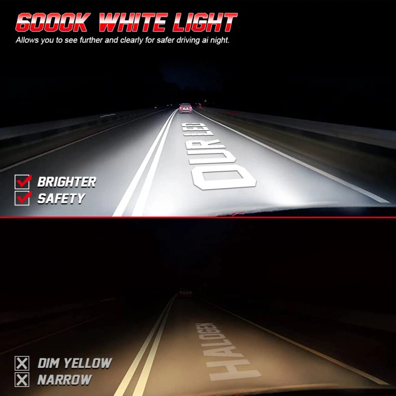 CHUSYYRAY 9005 HB3 LED Bulbs High Low Beam Headlight 80W