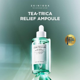 SKIN1004 SKIN1004 Tea-Trica Relief Ampoule 3.38 fl. oz, 100ml, Soothing Hydration for Sensitive Skin
