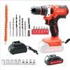 DogChrymion Cordless Drill Set Compatible with Makita 18V Battery, MAX