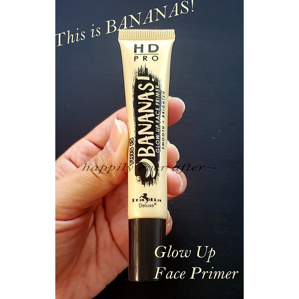 Italia Deluxe This is BANANAS! Glow Up Face Primer, Vitamin E, Smooth, Brighten
