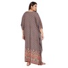 Gypsie Blu Kaftan Dress For Women Plus Size Swim Cover