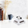 FOMIYES 360° Rotating Solar Watch Stand Jewelry Display Led Lighting