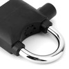 Black Anti Theft Security Padlock Waterproof Siren Alarm Lock for