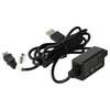 vhbw 2 x USB Power Supply Compatible with Sony Handycam