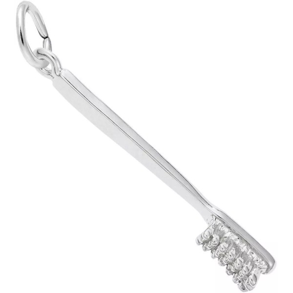 Rembrandt Sterling Silver Toothbrush Charm by Rembrandt
