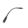 System-S Audio Cable 15 cm Stereo AUX Jack 3.5 mm