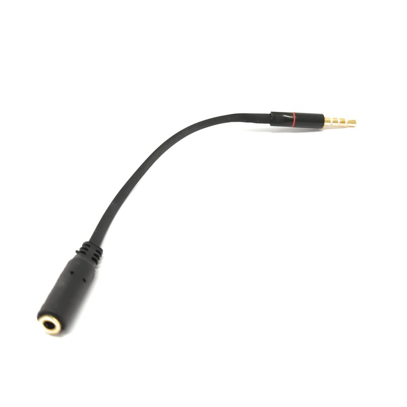 System-S Audio Cable 15 cm Stereo AUX Jack 3.5 mm