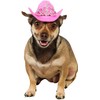 Rubie's Pink Cowgirl Dog Hat with Tiara, S/M
