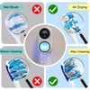 Biodzzs Toothbrush Holder and Cleaner for Bathroom Light Cleaning Fan