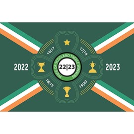 Celtic fc Flag treble winners 2023 flag 5x3 or 6x4 Fans Flag celtic football club 2023 treble winners flag (5x3 BIG FLAG EYELETS)