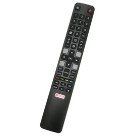 AULCMEET ARC802N YUI1 Replacement Remote Control Fit for TCL 4K QLED TV Android TV 40ES568 65DP660 55DC760 65DC760 43P615 50P615 55P615 65P615 75P615 43P610 5050P610 55P610 65P610 75X915 50P815 55P815